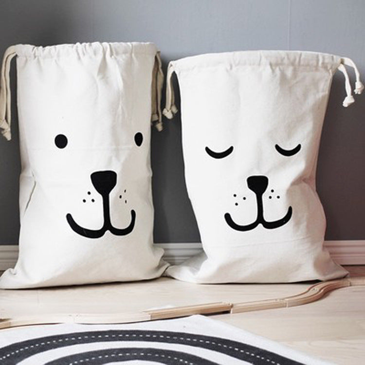 Storage bag with cute panda motif Kalsten