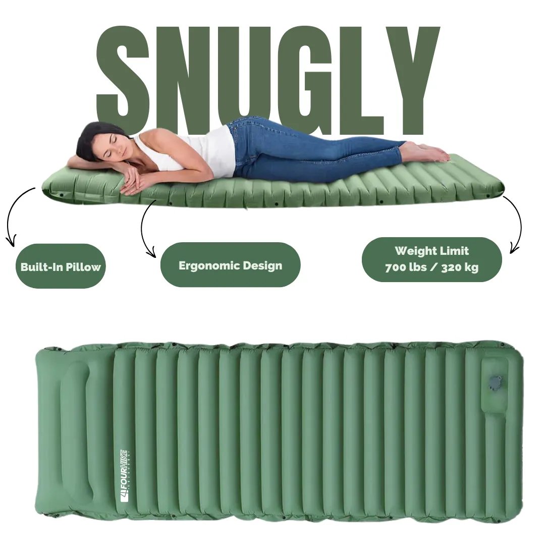 Kalsten | GreenCloud Air Sleeping Pad: Ultimate Comfort for Every Adventure