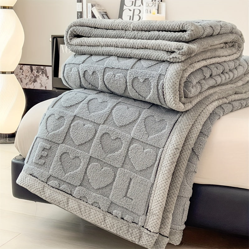 Stylish Coral Fleece Blanket for Ultimate Comfort Noxord