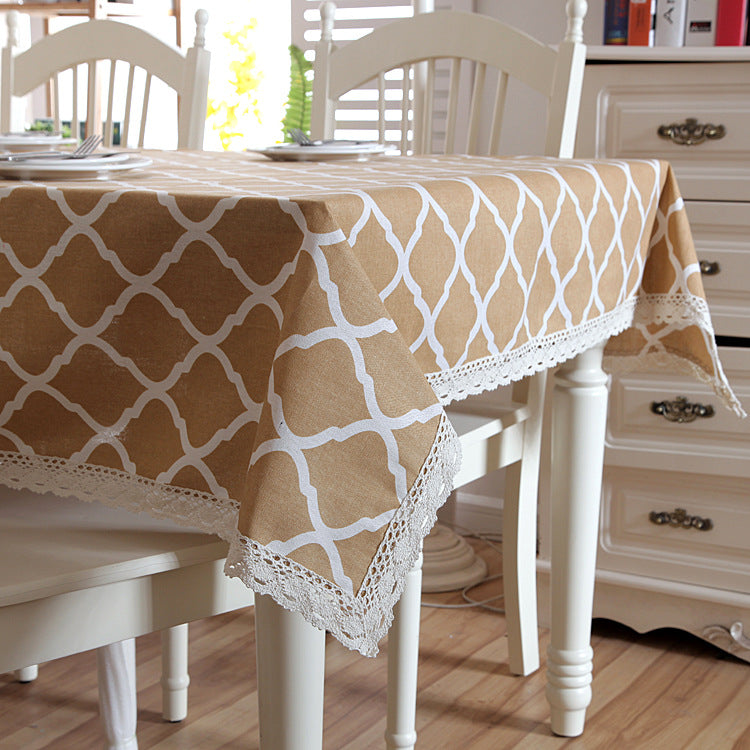 Modern Geometric Table Cover