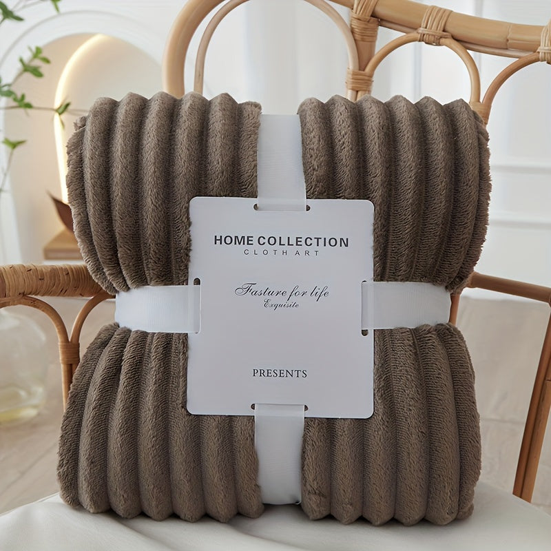 Luxury Flannel Polyester Blanket – Ultimate Comfort & Warmth Noxord
