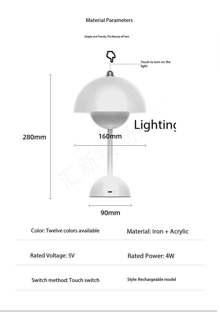 Table lamp bedside decorative table lamp | Kalsten