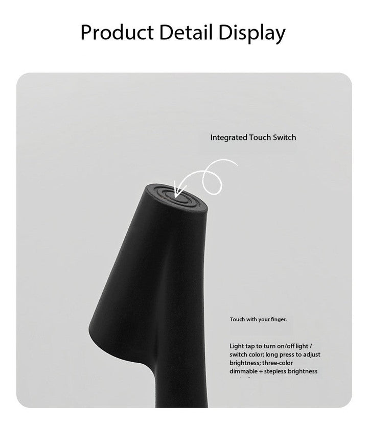 Gao Fushuai Rechargeable Table Lamp Bedside Advanced Lamp Creative Decorative Night Light Desktop Atmosphere Lamp | Noxord