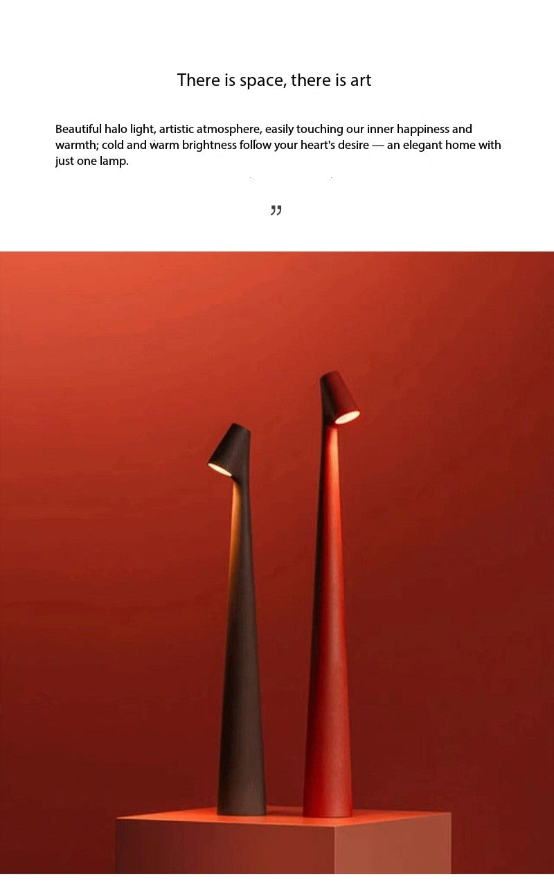 Gao Fushuai Rechargeable Table Lamp Bedside Advanced Lamp Creative Decorative Night Light Desktop Atmosphere Lamp | Noxord