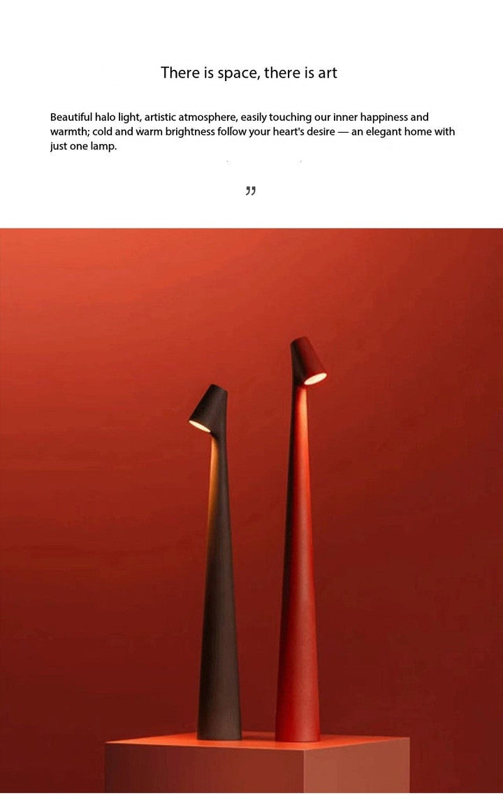 Gao Fushuai Rechargeable Table Lamp Bedside Advanced Lamp Creative Decorative Night Light Desktop Atmosphere Lamp | Noxord