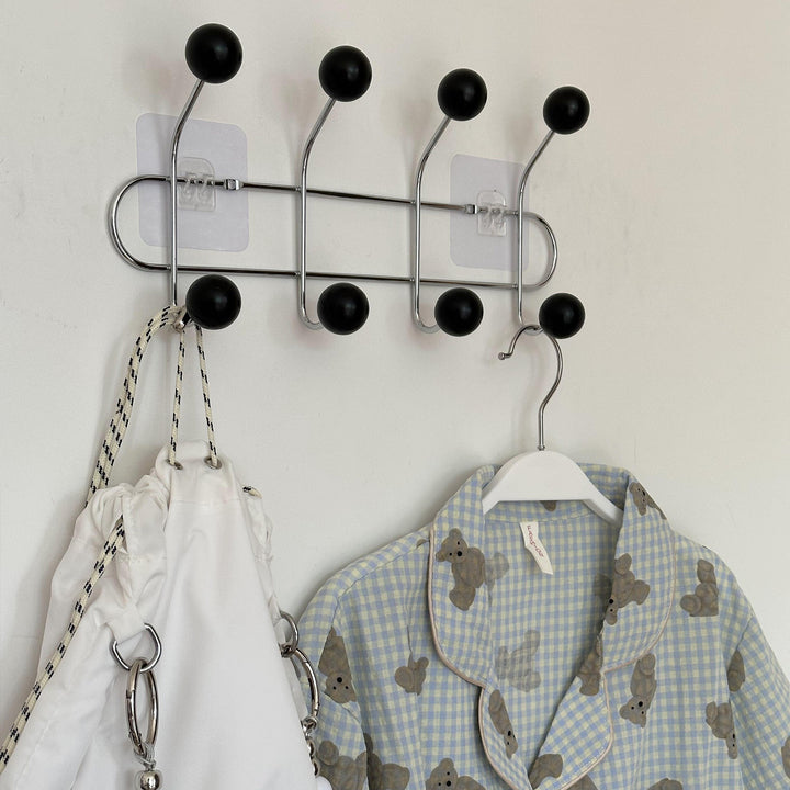 Wall Traceless Hook Traceless Nail Iron Decorative Storage Coat Hook Fitting Room