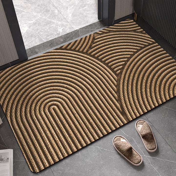 Silk Ring Floor Mat Entrance Mud Scraping Foot Mat Entry Door Anti-slip Mat Wear-resistant