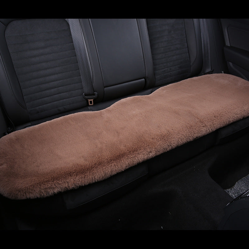 Noxord 丨 Thickened Winter Short Rabbit Plush Car Seat Cushion without Backrest