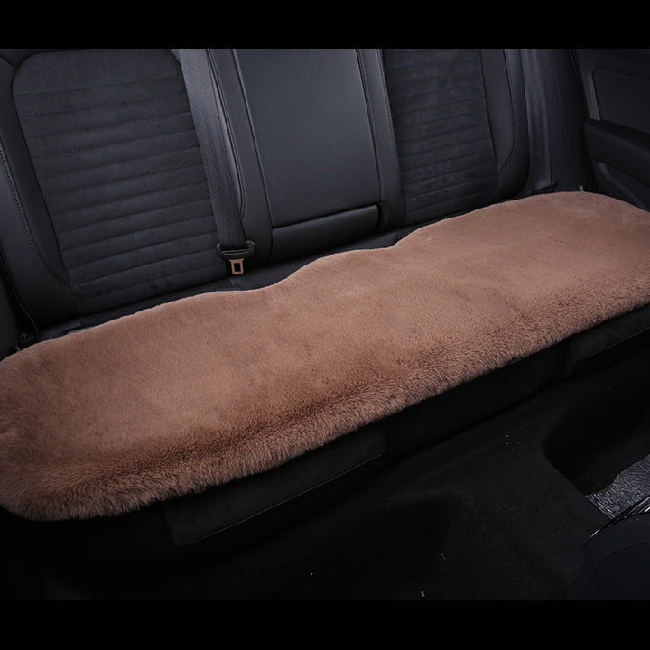 Noxord 丨 Thickened Winter Short Rabbit Plush Car Seat Cushion without Backrest
