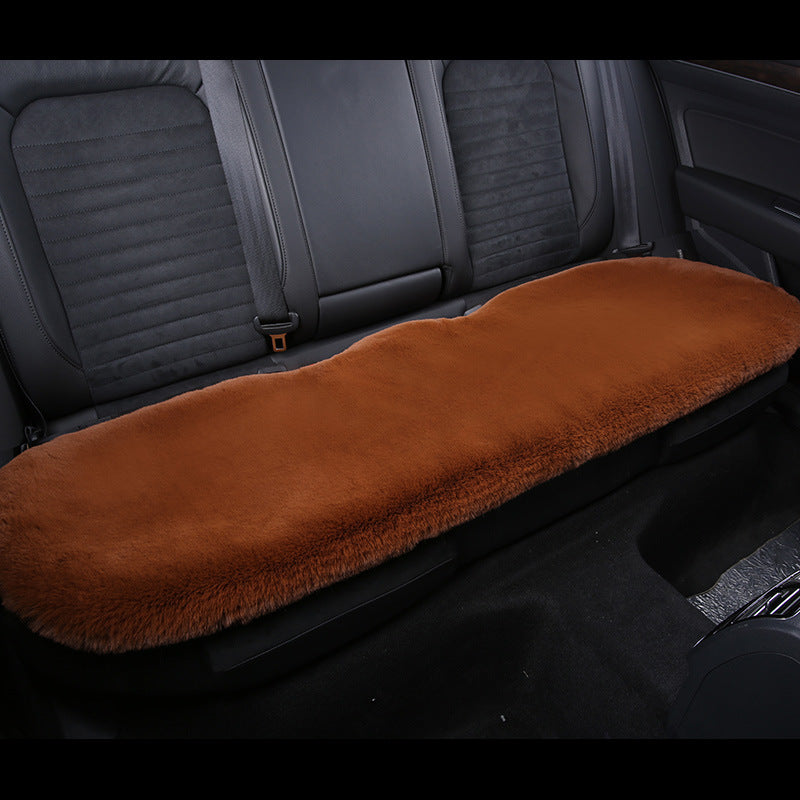 Noxord 丨 Thickened Winter Short Rabbit Plush Car Seat Cushion without Backrest