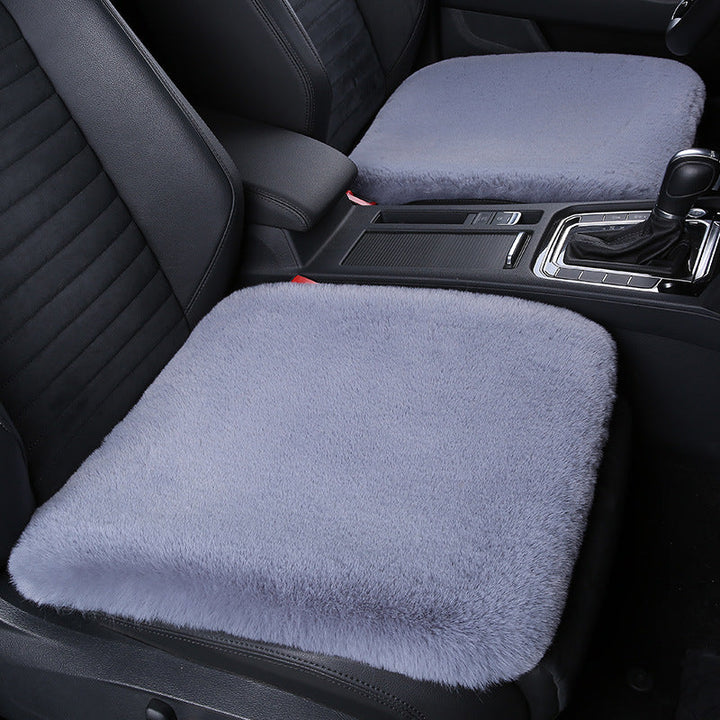 Noxord 丨 Thickened Winter Short Rabbit Plush Car Seat Cushion without Backrest