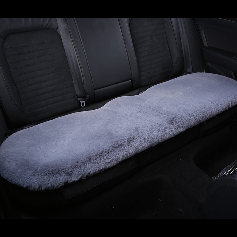 Noxord 丨 Thickened Winter Short Rabbit Plush Car Seat Cushion without Backrest