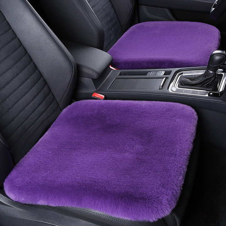 Noxord 丨 Thickened Winter Short Rabbit Plush Car Seat Cushion without Backrest