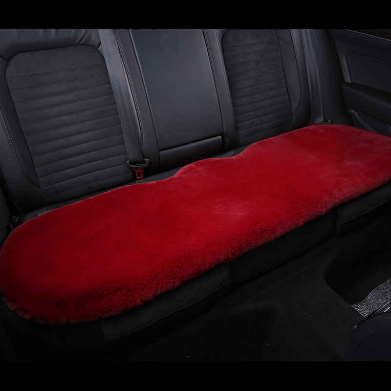 Noxord 丨 Thickened Winter Short Rabbit Plush Car Seat Cushion without Backrest