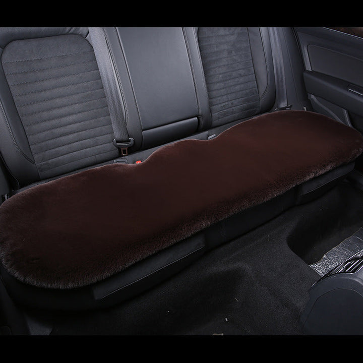 Noxord 丨 Thickened Winter Short Rabbit Plush Car Seat Cushion without Backrest