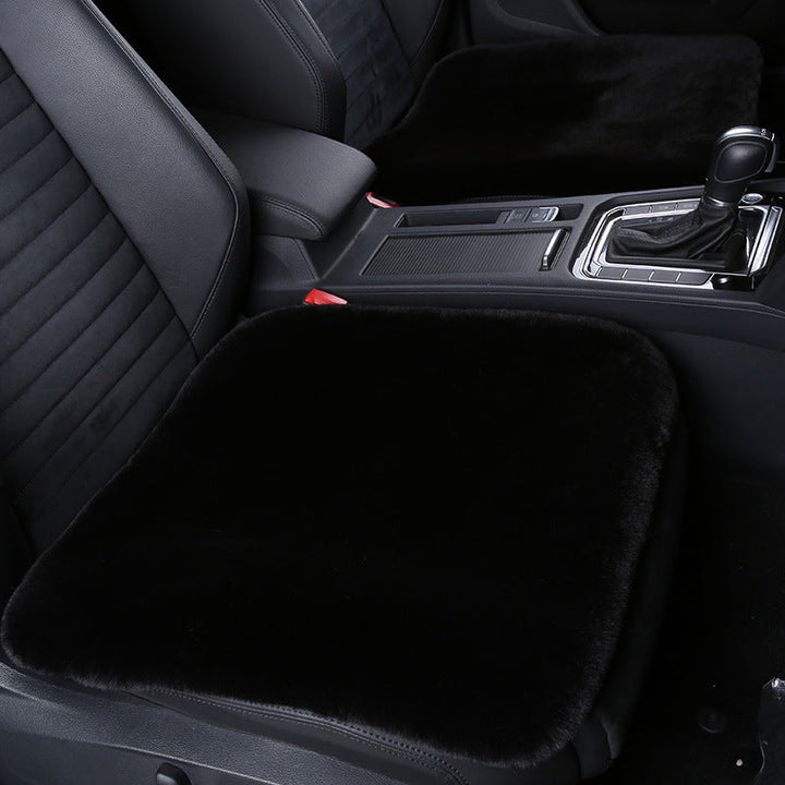 Noxord 丨 Thickened Winter Short Rabbit Plush Car Seat Cushion without Backrest