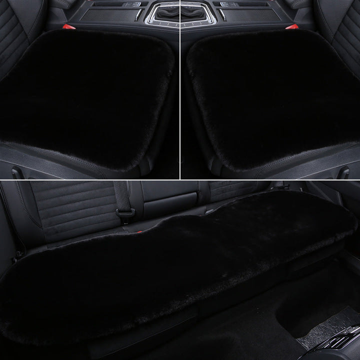 Noxord 丨 Thickened Winter Short Rabbit Plush Car Seat Cushion without Backrest