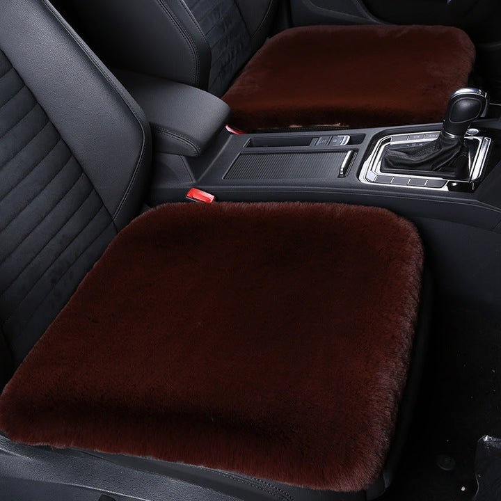 Noxord 丨 Thickened Winter Short Rabbit Plush Car Seat Cushion without Backrest