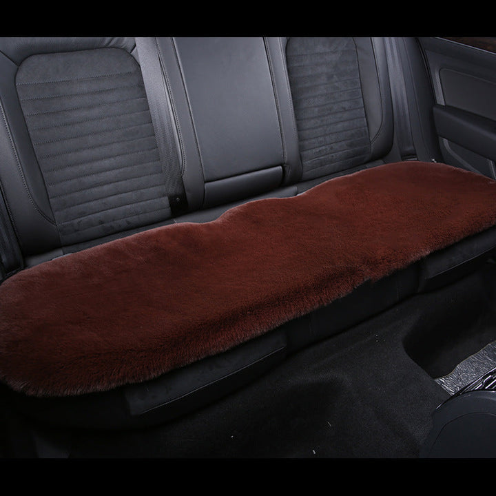 Noxord 丨 Thickened Winter Short Rabbit Plush Car Seat Cushion without Backrest