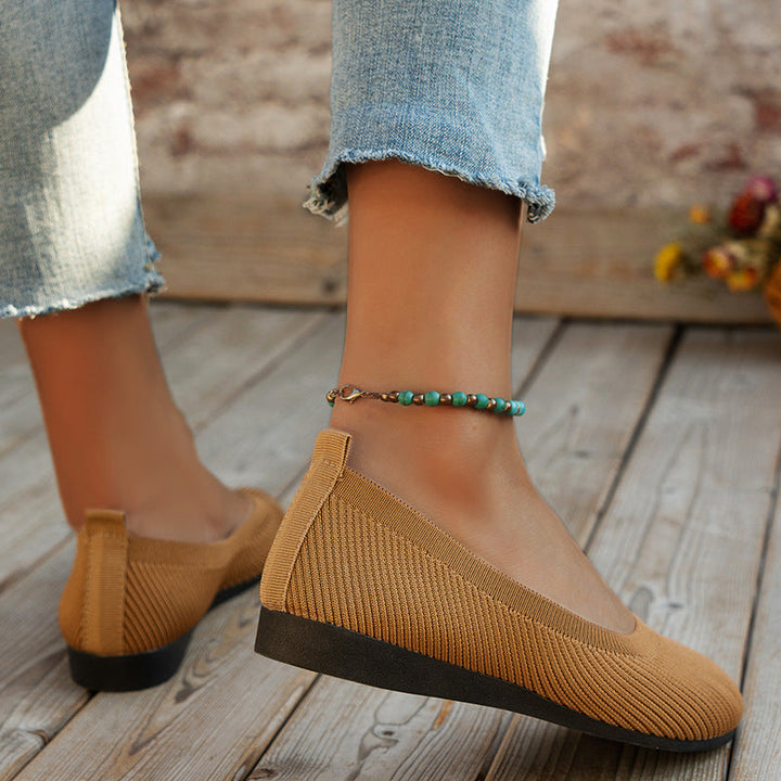 Kalsten 丨 Women's Round Toe Bean Shoes