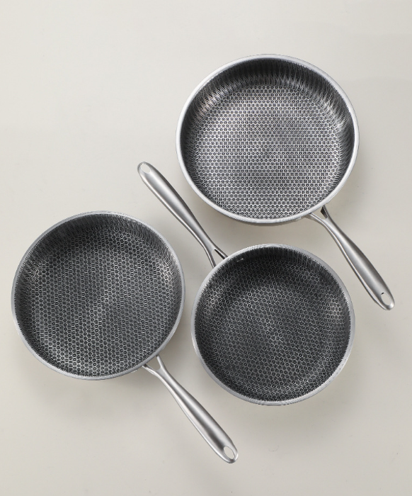 Kalsten | Stainless Steel Uncoated Non-stick Frying Pan