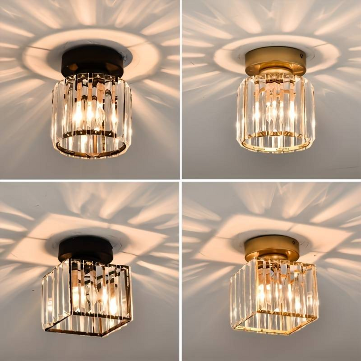 Crystal Glass Modern Ceiling Lamp Noxord