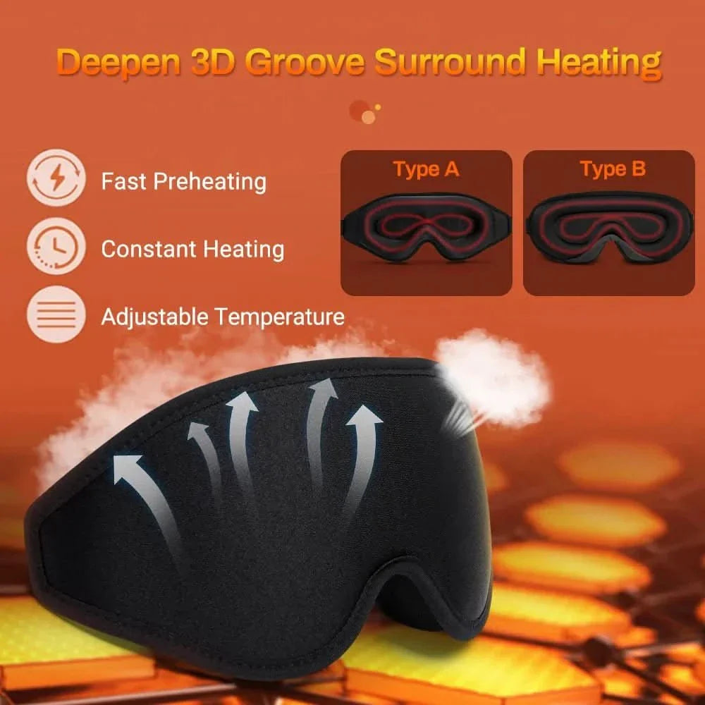 Kalsten | Electric Heated Eye Mask with Warming Function & Temperature Control