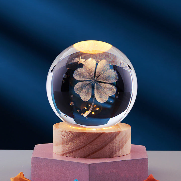 3D Glow Crystal Lamp | Innovative LED Table Lamp | Kalsten