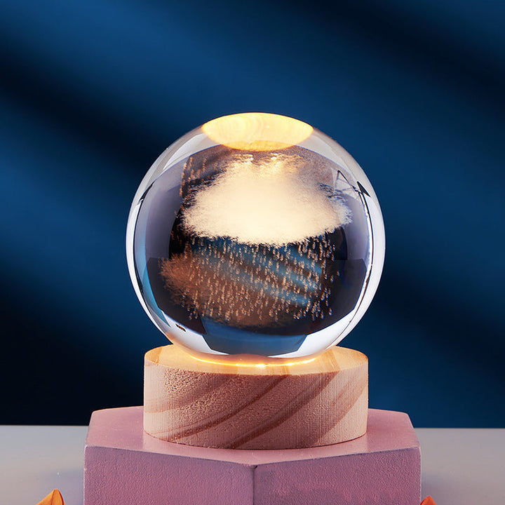 3D Glow Crystal Lamp | Innovative LED Table Lamp | Kalsten