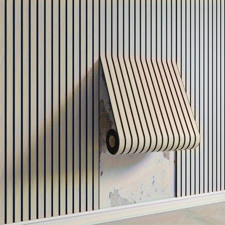 Self Adhesive Waterproof Wall Panel Wood Look Design Noxord