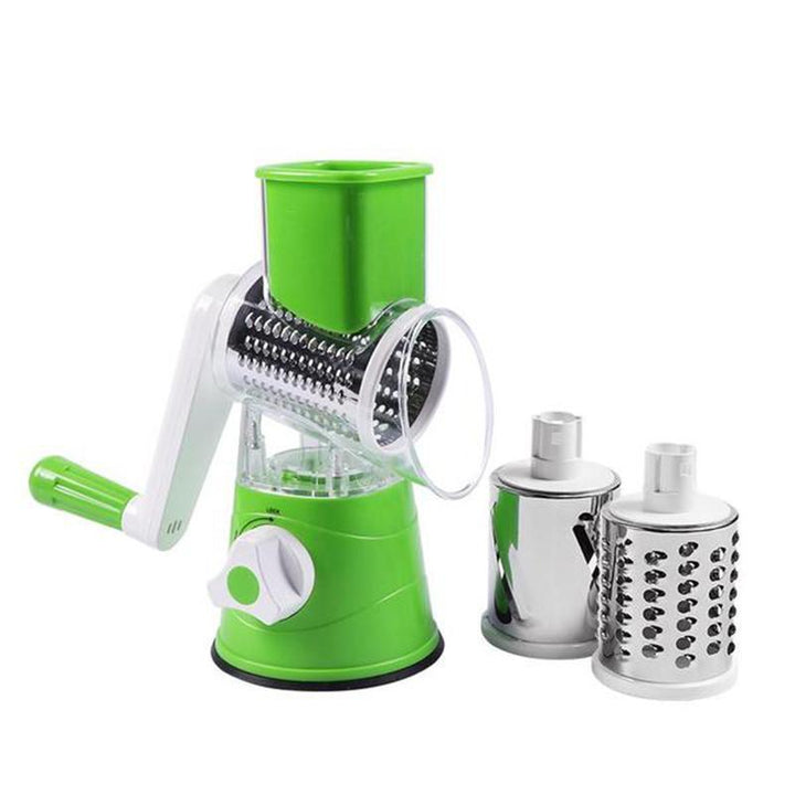 3-in-1 rotary cheese grater vegetable slicer | Kalsten