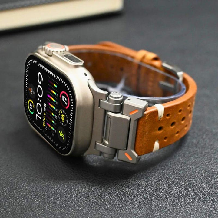 Kalsten | Genuine Leather Apple Watch Band – Stylish & Durable Watch Strap for Your Apple Watch