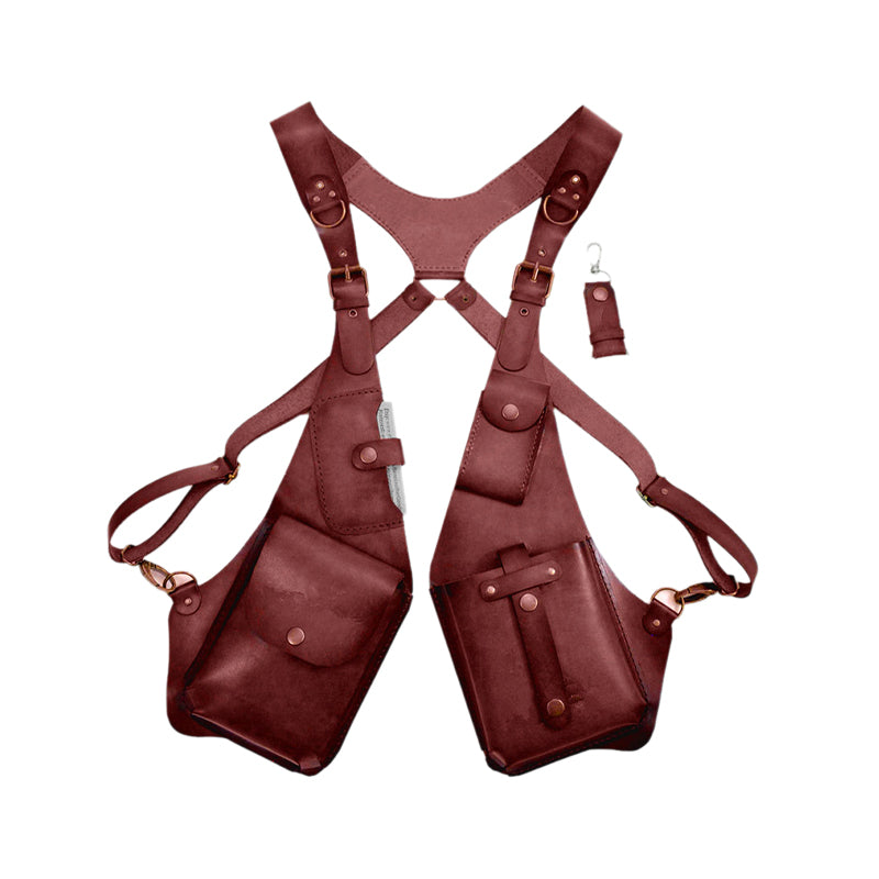 Medieval Steampunk shoulder bag with retro strap | Kalsten