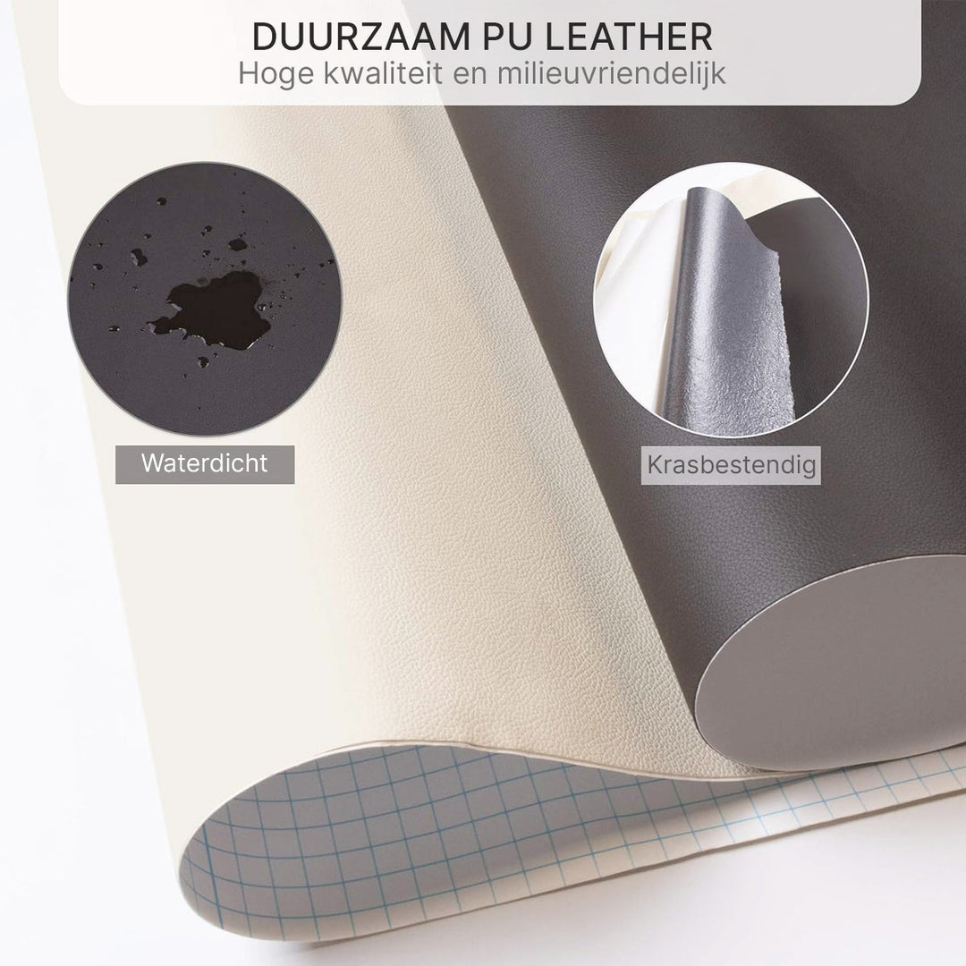 Kalsten | ReviLeer Self-Adhesive PU-Leather Patch – Waterproof Repair Patch for Furniture