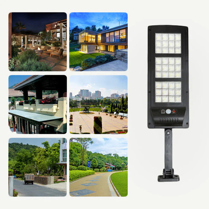 Wireless LED Solar Security Light - 100% Solar Energy! Noxord