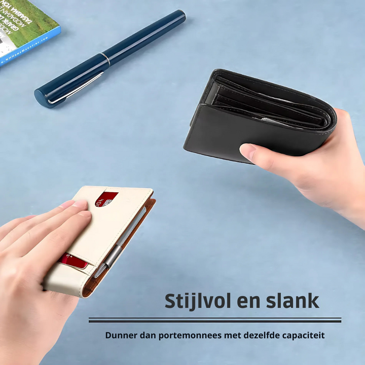 Kalsten | SafeSlim RFID Leather Men's Wallet – Compact, Thin & Safe