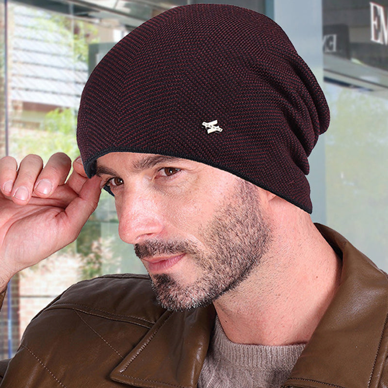 Knitted Wool Beanie Hat