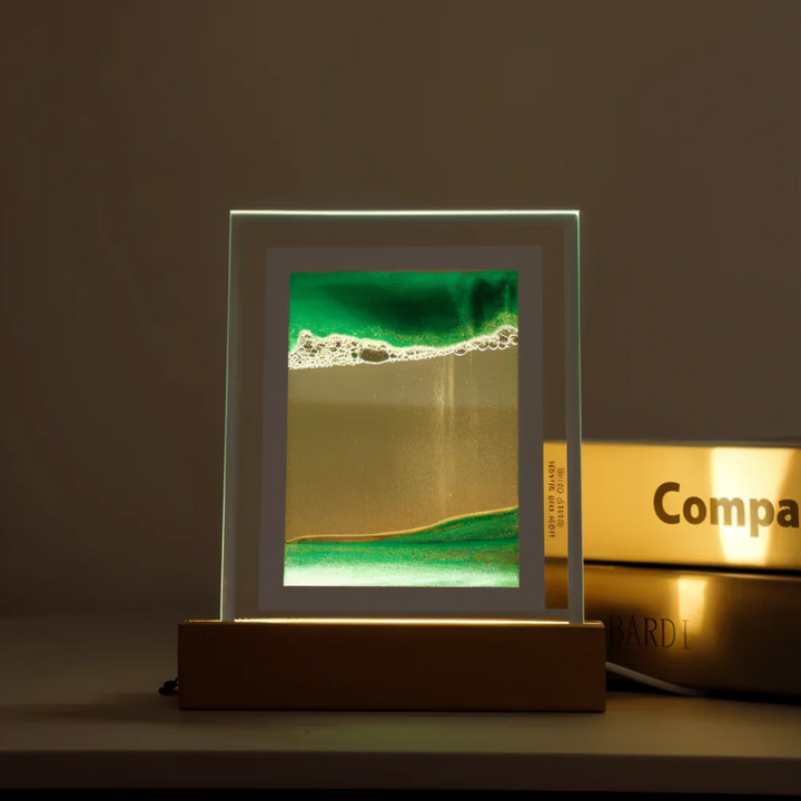Moving Quicksand LED Table Lamp | Noxord
