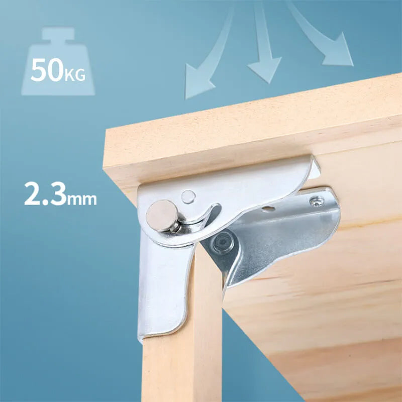 90 Degree Self-Locking Hinged Hinge | Kalsten