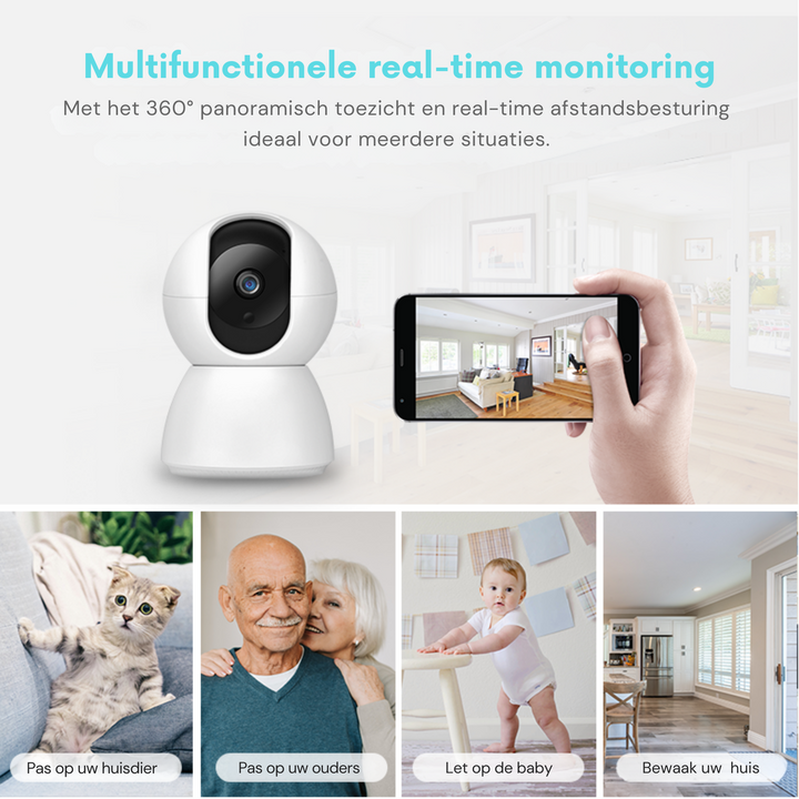 Premiumpets Smart Camera - Stay Connected with your Pet Noxord