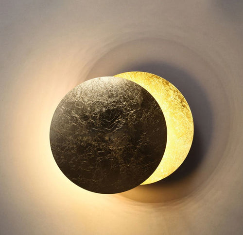 Elegant Lunar Eclipse Wall Lamp | Noxord