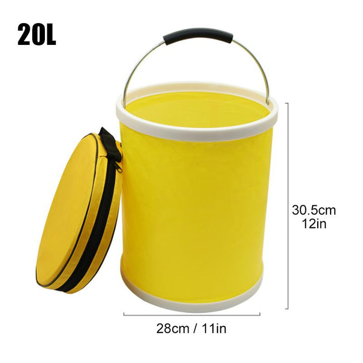 Portable Collapsible Bucket for Outdoor Fishing | Kalsten