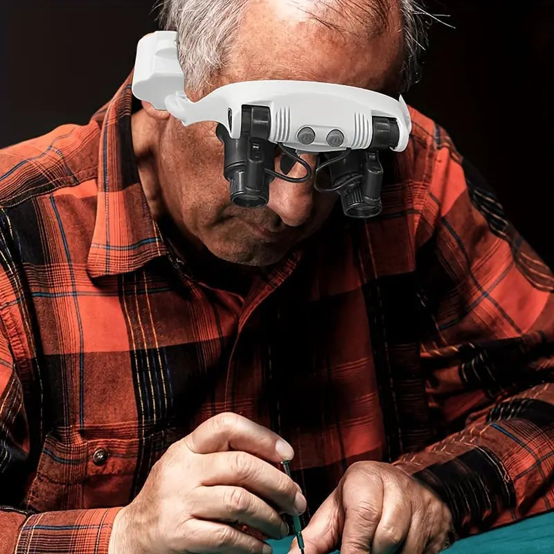 Kalsten | Magnifying glasses with LED lamps for double eyes