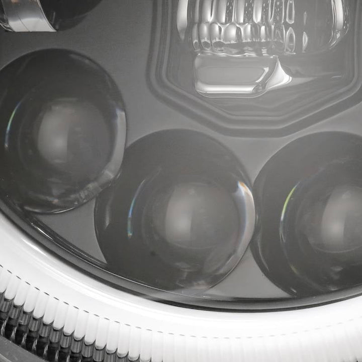 Noxord | 7 Inch Skull LED Headlight