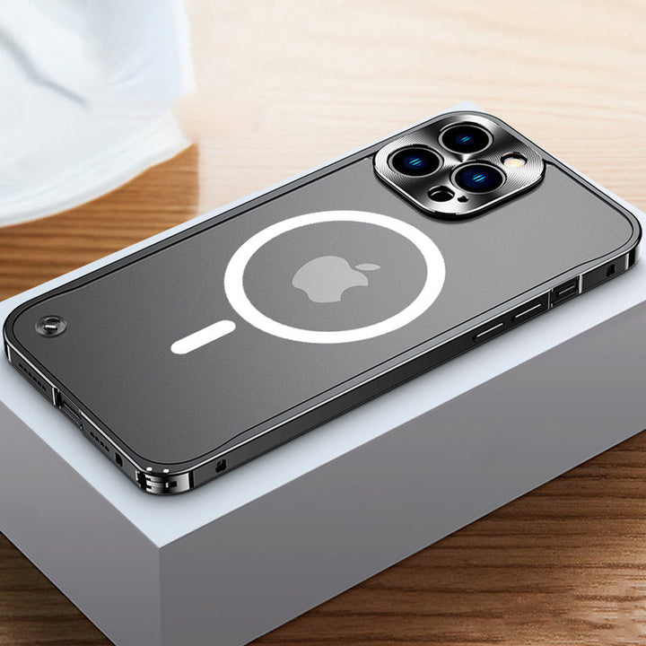 Kalsten | Metal Frame Magnetic Charging Case For iPhone
