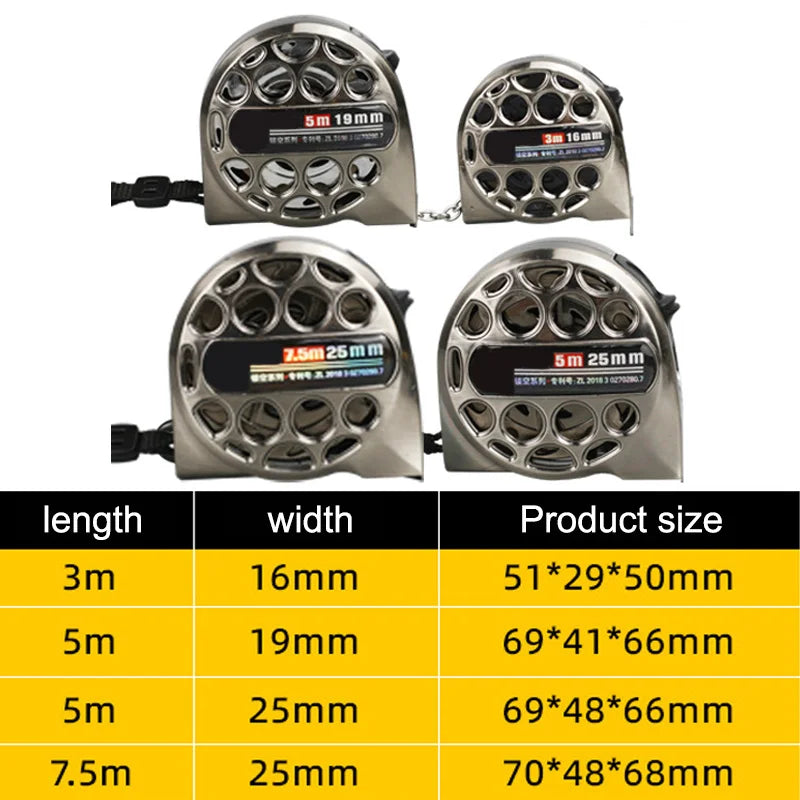 Kalsten | Stainless Steel Corrosion Protection Telescopic Measuring Tape