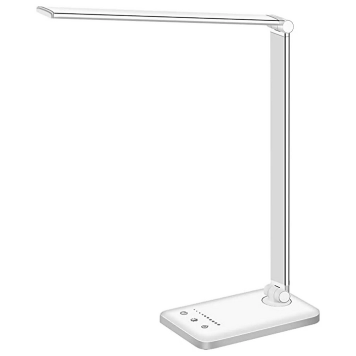 LED Desk Lamp - Table Lamp with USB Charging Port, 5 Light Settings and Brightness Levels Noxord