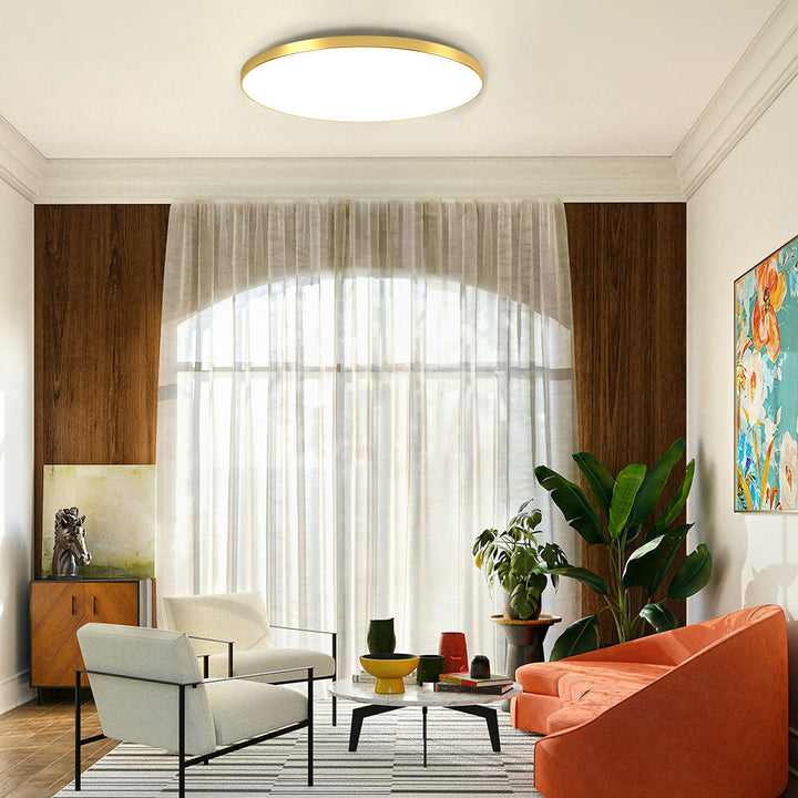 Round Modern LED Flush Ceiling Light Noxord