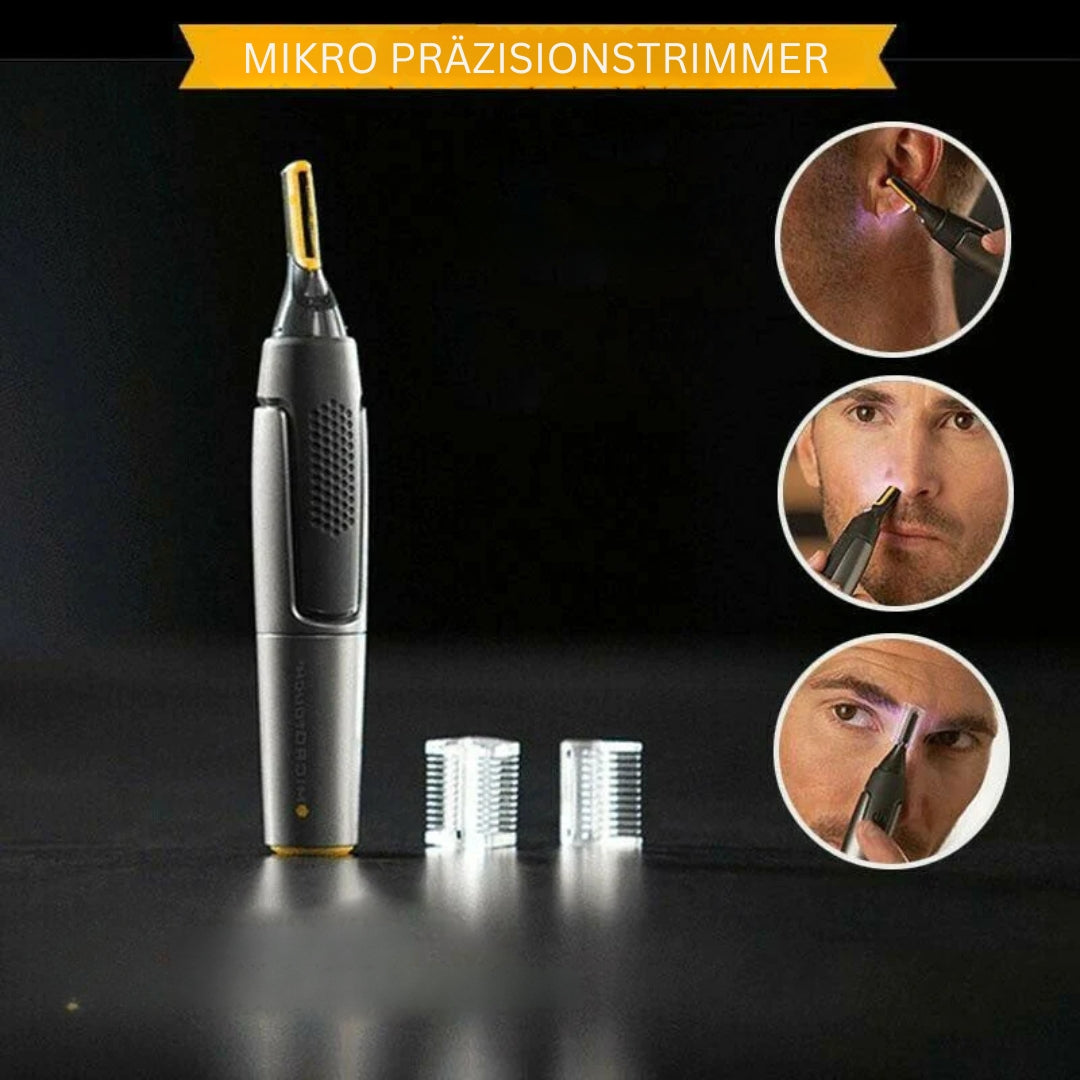 PrecisionEdge Face Trimmer with LED Light and Ergonomic Design | Kalsten