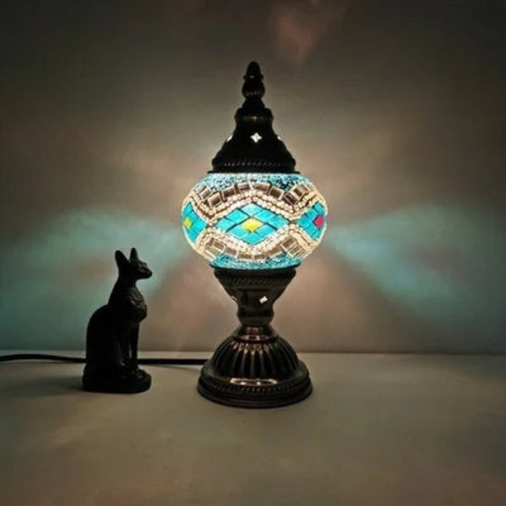 Mosaic Colorful Pattern Table Lamp Kalsten